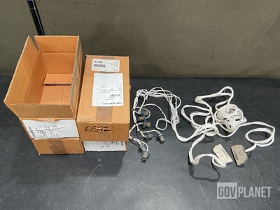 (4) Raytheon 9001054 Branched Electrical Special Purpose Cable Assemblies