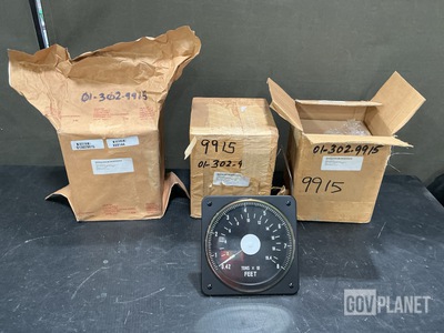 (3) MKC Electronics MK709-42 Special Scale Meters