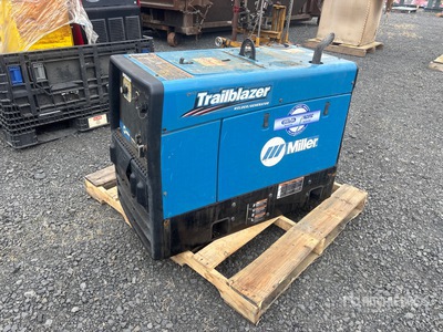 2019 Miller Trailblazer 325 325 A Skid-Mounted Multi-Process Engine Driven Welder (Inoperable)