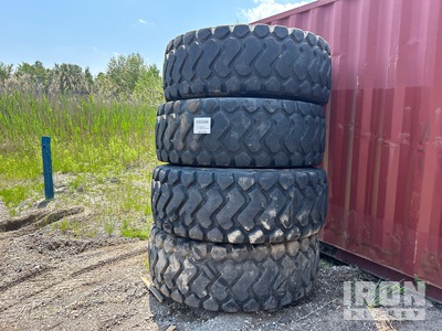 Quantity of (4) 20.5R25 Michelin Tyres