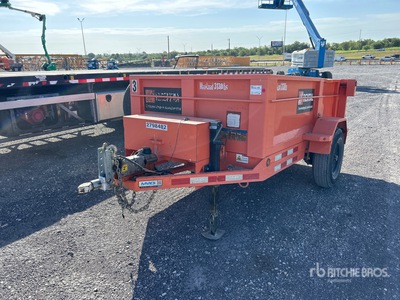 2019 MMDI 8 ft S/A Dump Utility Trailer