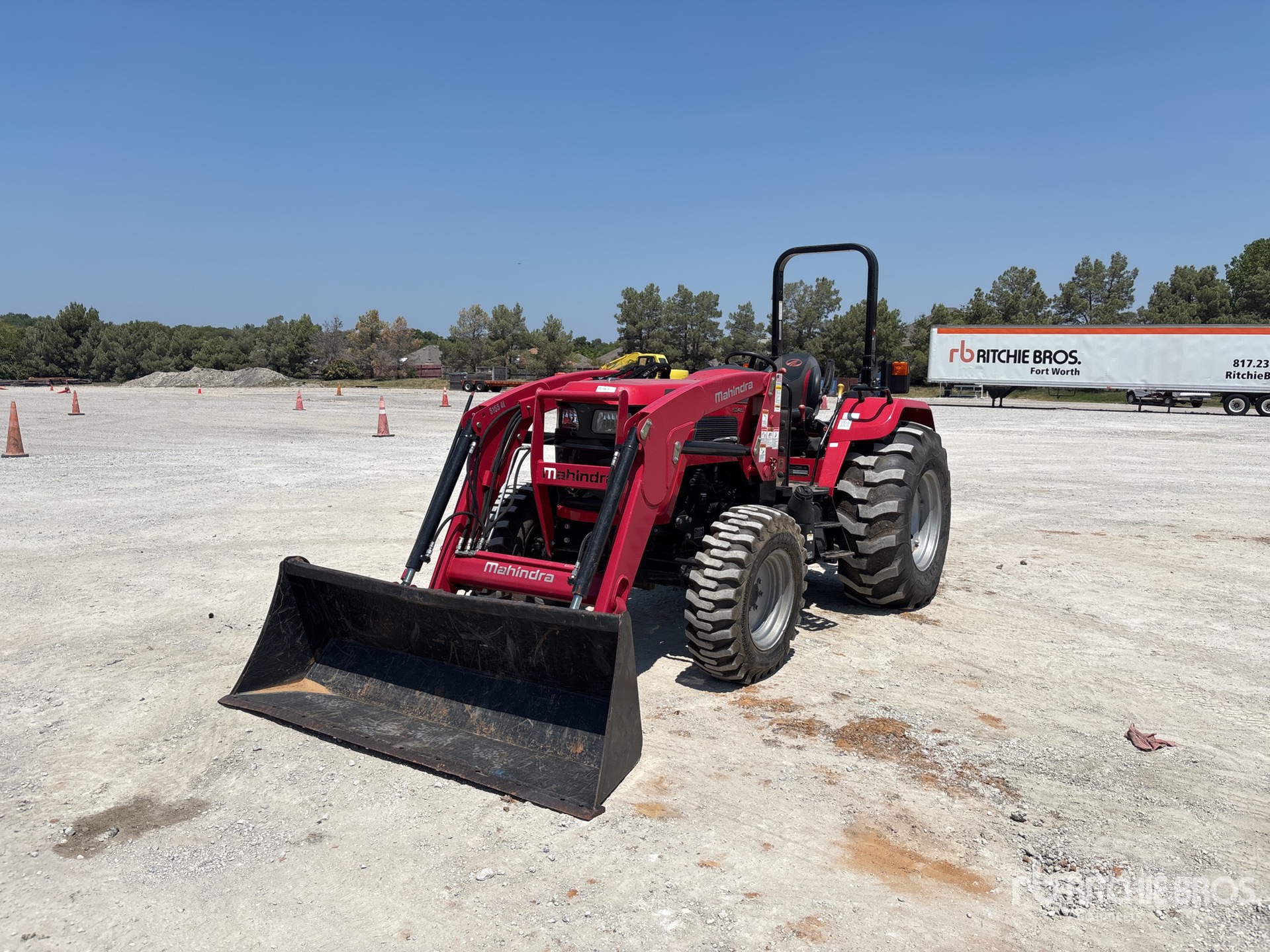 2021 Mahindra 5145 4WD Utility Tractor