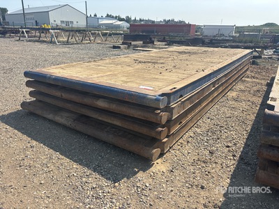 Quantity of (4) 8 ft x 20 ft Mats