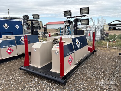 2022 Frontier PT4023S 21 kW Skid Mounted を見 Light Tower