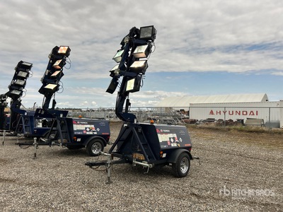 2010 Terex AL8000HT 20 kW Tour d'éclairage