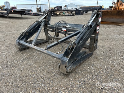 WBM 54 in Q/C Wiellader Grijper - Fits Case 621D