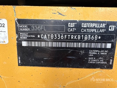 2017 Cat 336F L Excavatrice sur chenilles