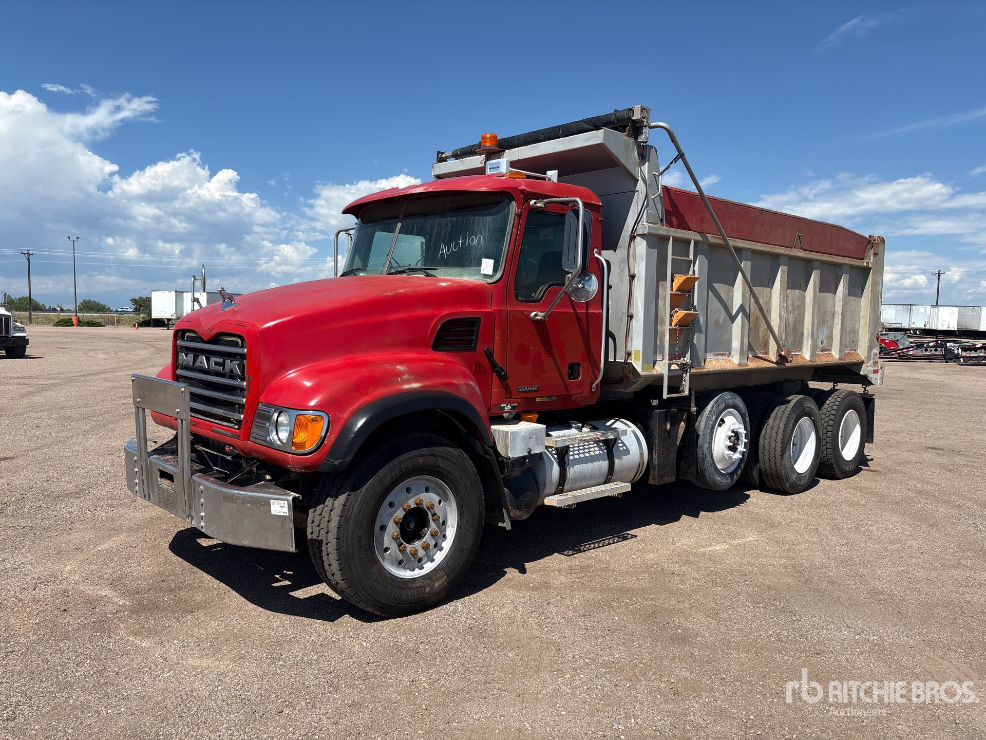 2003 Mack CV713 8x4 Tri/A Dump Truck