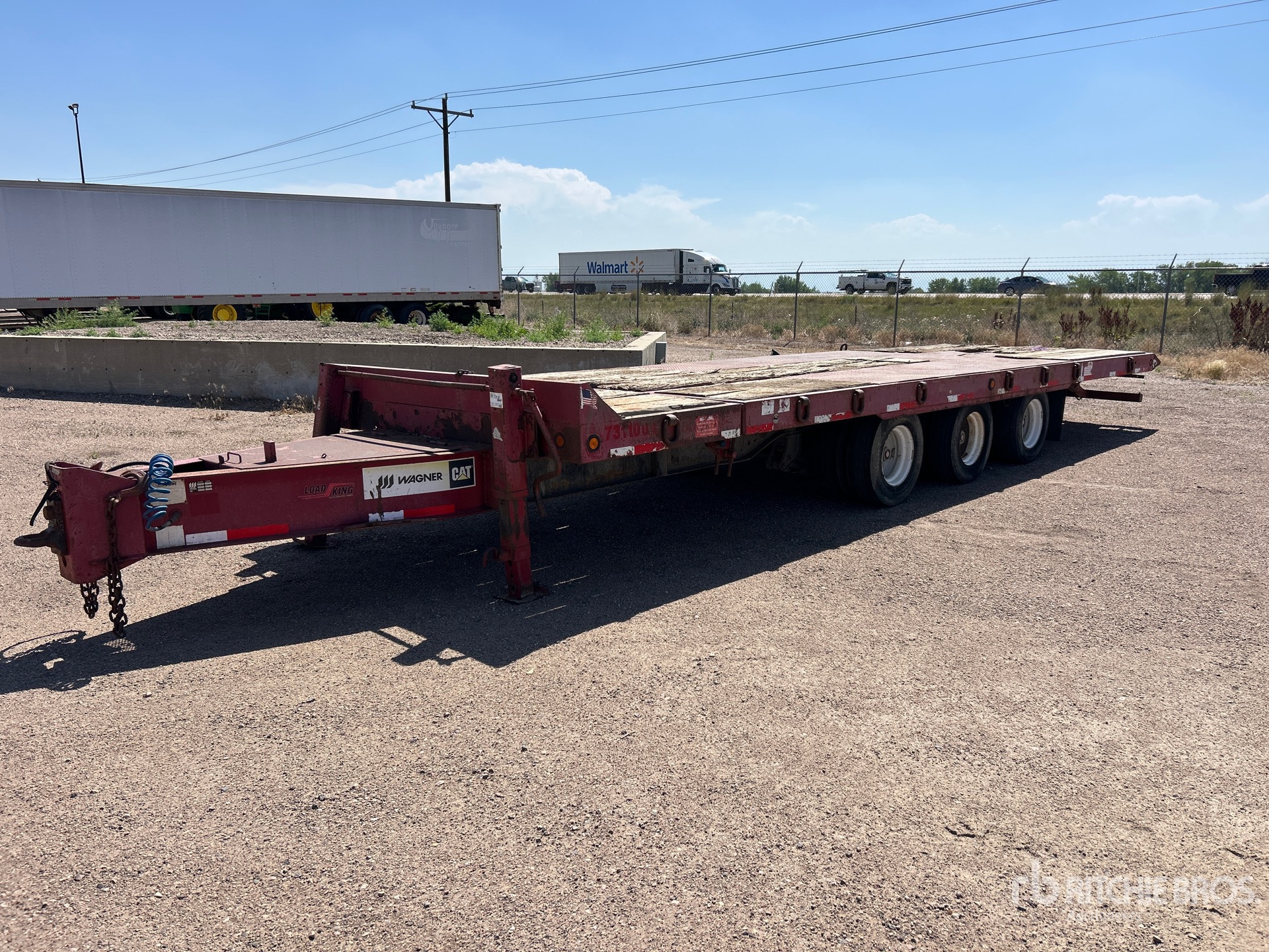 2012 Load King 253TT 37 ft Tri/A Tilt Deck Trailer