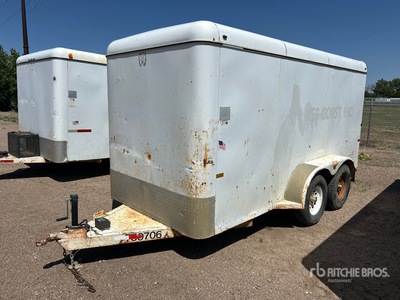 2007 W-W 14 ft T/A Enclosed Trailer