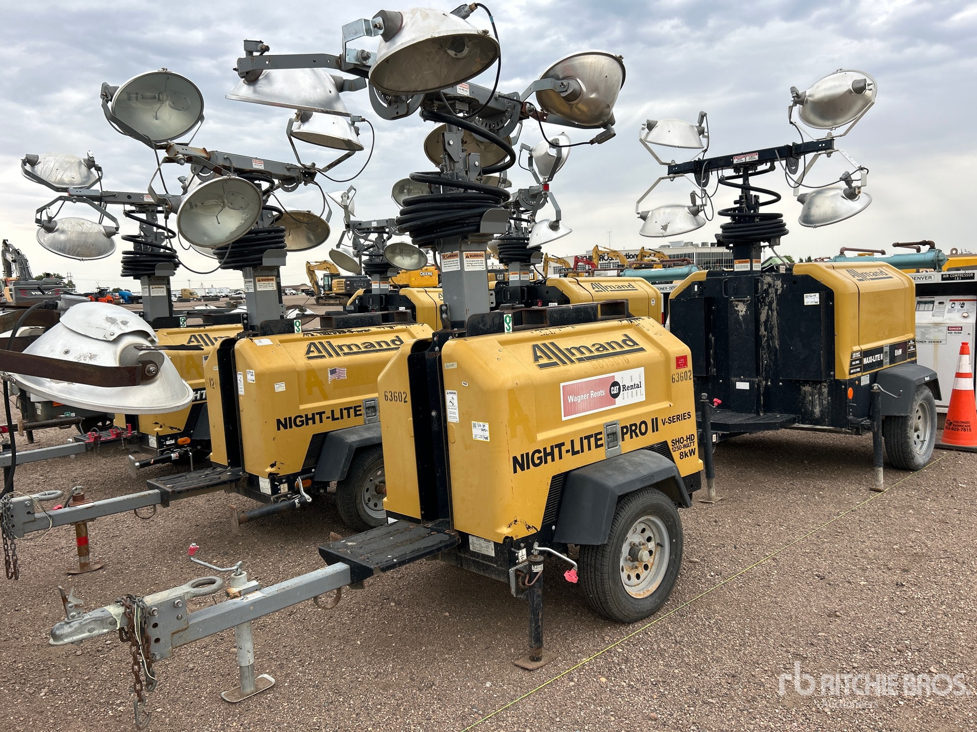 2015 Allmand Night-Lite Pro II 8 kW Light Tower