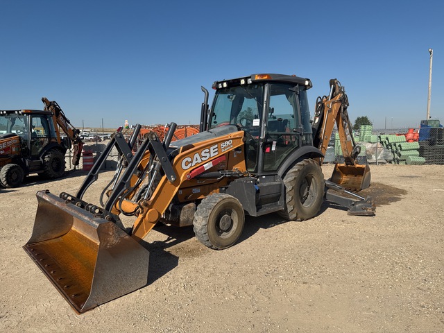 2018 Case 580 Super N 4x4 Backhoe Loader