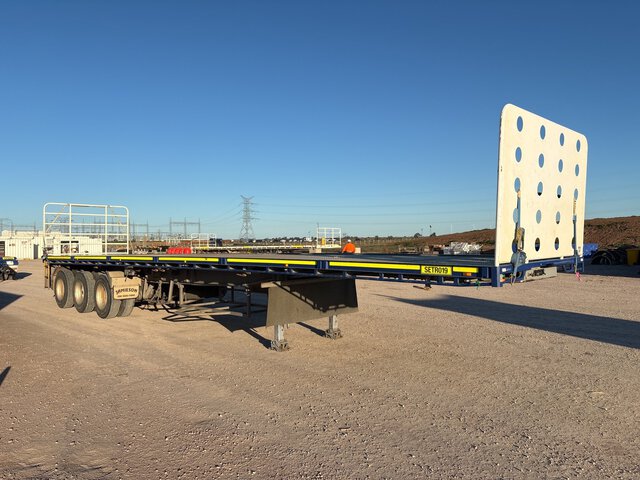 2023 Jamieson 13.6 m Tri/A Flatbed Trailer 2023 Jamieson 13.6 m Tri/A Flatbed Trailer