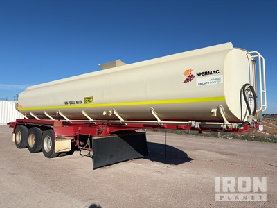2022 Shermac 30000 L Tri/A Remolque de tanque de agua