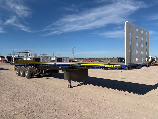 2023 Jamieson 13.6 m Tri/A Flatbed Trailer 2023 Jamieson 13.6 m Tri/A Flatbed Trailer