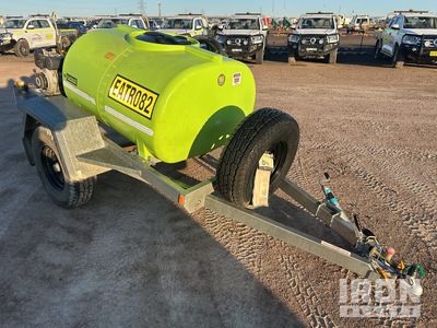 2024 TTI FirePatrol15 1000 L S/A Remolque de tanque de agua