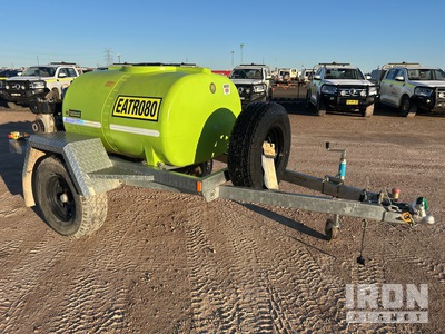 2024 TTI FirePatrol15 1000 L S/A Remolque de tanque de agua