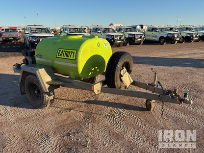 2024 TTI FirePatrol15 1000 L S/A Remolque de tanque de agua