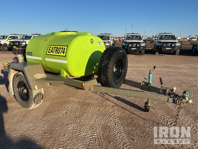 2024 TTI FirePatrol15 1000 L S/A Remolque de tanque de agua