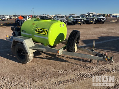 2024 TTI FirePatrol15 1000 L S/A Remolque de tanque de agua