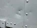 General Appearance with Sheet Metal (fiberglass) Condition