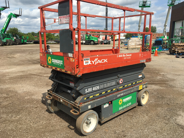 2012 Skyjack SJIII 4626 Electric Scissor Lift