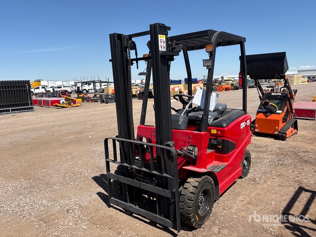 2026 SDLOOL CPD-15 3300 lb Electric Forklift (Unused)