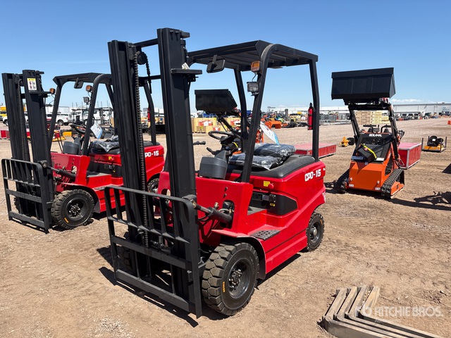2026 SDLOOL CPD-15 3300 lb Electric Forklift (Unused)