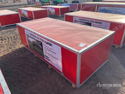 2026 SKLP SK-SC40 20 ft x 40 ft All-Steel Wiata Samochodowa (Unused)