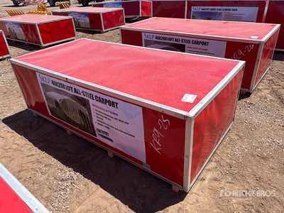 2026 SKLP SK-SC40 20 ft x 40 ft All-Steel Wiata Samochodowa (Unused)