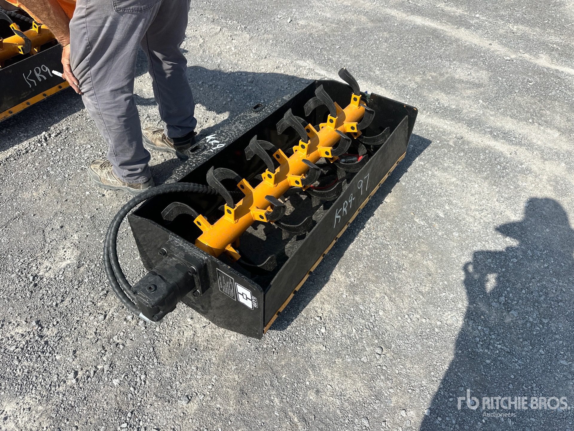2026 GIYI GY-XGJ Mini Skid Steer Tiller (Unused)