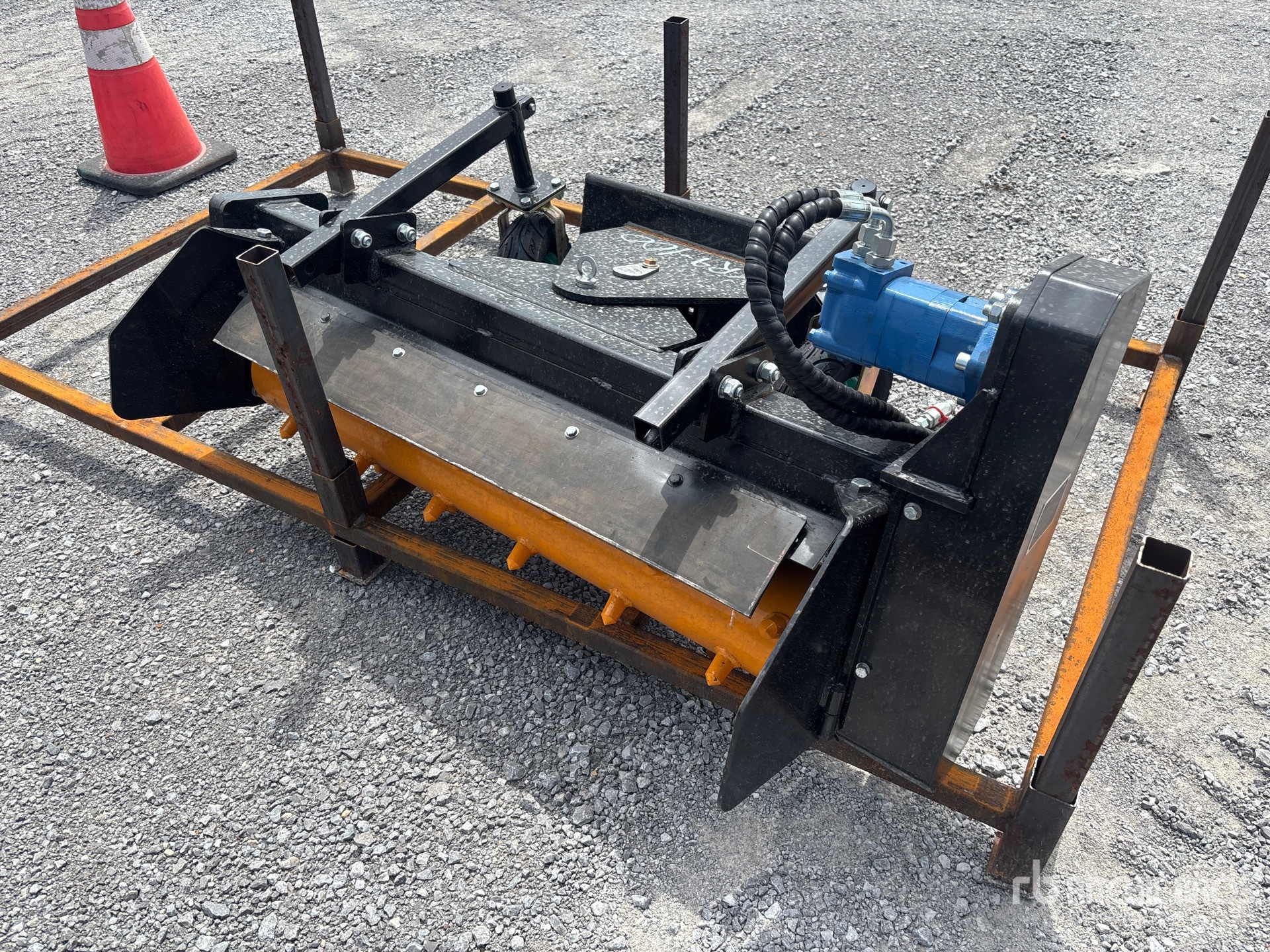 2026 GIYI GY-LPR42 42 in MINI Power Rake Accessorio per mini pala (Unused)