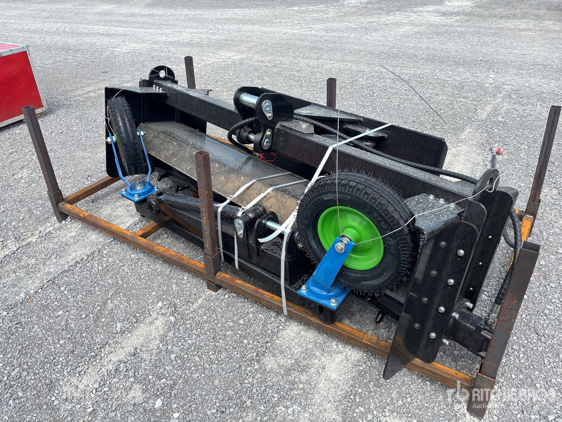 2026 GIYI GY-PR71 71 in Skid Steer Power Rake Accessorio per mini pala (Unused)