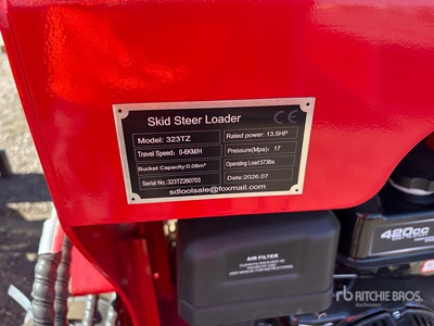 2026 SDLOOL SL-323TZ Mini Skid Steer Loader (Unused)