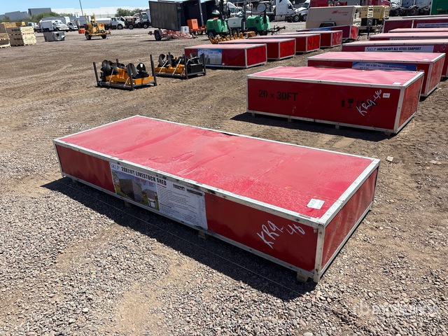 2026 SKLP SK-LS20 20 ft x 11 ft Metal Livestock Shelter (Unused)
