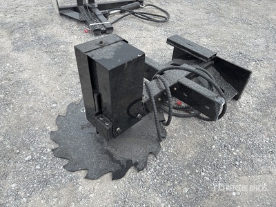 2026 GIYI GY-MTS51 28 in Mini Skid Steer Tree Saw Różne Osprzęt do miniładowarek (Unused)