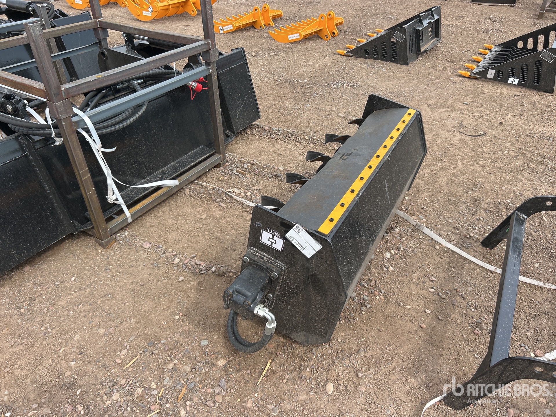 2026 GIYI GY-XGJ Mini Skid Steer Tiller (Unused)