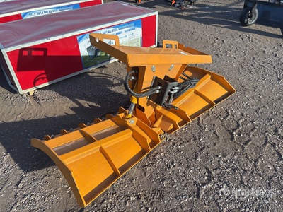 2026 GIYI GY-VSB74 74 in Skid Steer Snow Blade (Unused)