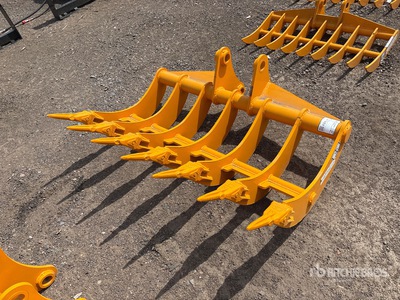 2026 GIYI 48 in Excavator Rake (Unused)