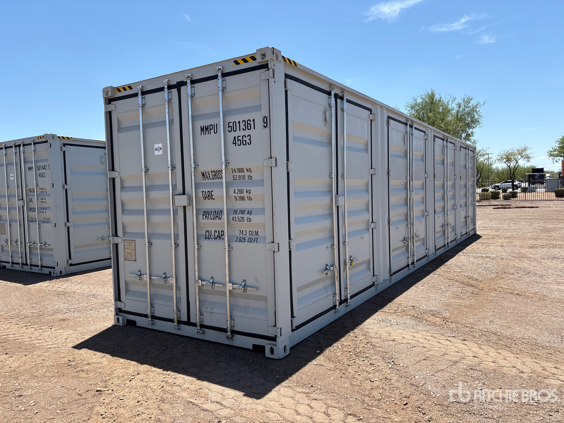2026 40 ft High Cube Multi-Door Storage Container