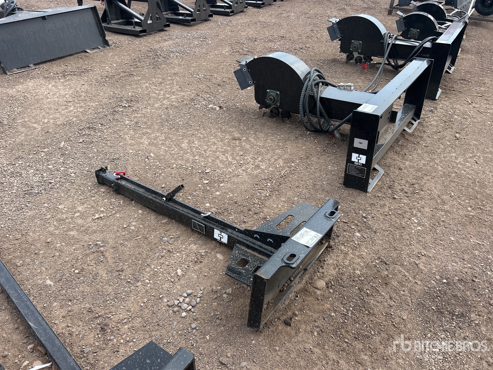 2026 GIYI GY-MTB87 Mini 87 in Telescopic Skid Steer Boom (Unused)