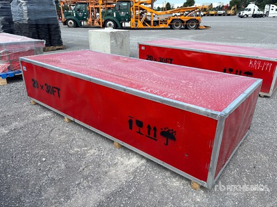 2026 SKLP SK-ZP20 20'x30' ALL-STEEL GARAGE CARPORT Carpas y componentes para carpas (Unused)