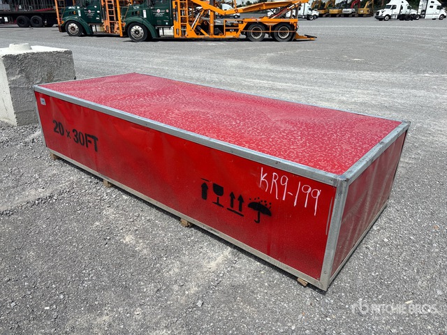 2026 SKLP SK-ZP20 20'x 30' ALL-STEEL GARAGE CARPORT Tents and Tent Components (Unused)
