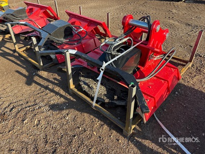 2026 GIYI GY-EDM320 39 in Excavator Disc Mulcher Attacco per escavatore (Unused)
