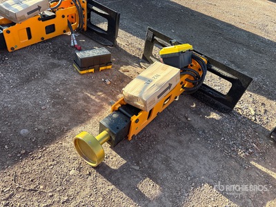 2026 GIYI GY-D680 56 in Skid Steer Post Driver (Unused)