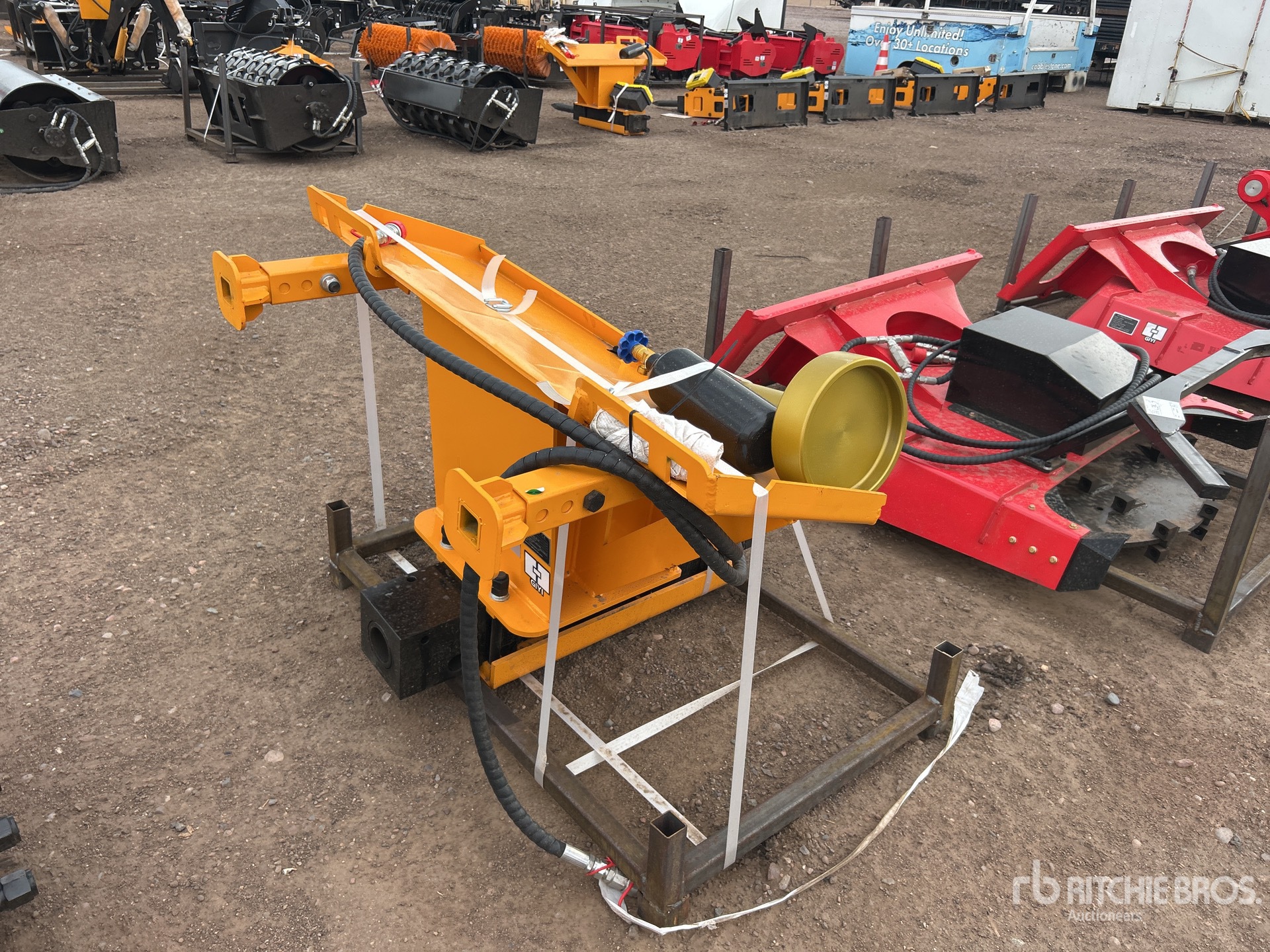 2026 GIYI GY-AD680 Skid Steer Post Driver (Unused)