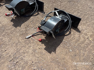 2026 GIYI GY-SZYMJ 12 in Mini Skid Steer Stump Grinder (Unused)