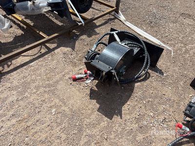 2026 GIYI GY-SZYMJ 12 in Mini Skid Steer Stump Grinder (Unused)