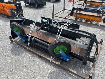 2026 GIYI GY-PR71 71 in Skid Steer Power Rake Accessorio per mini pala (Unused)