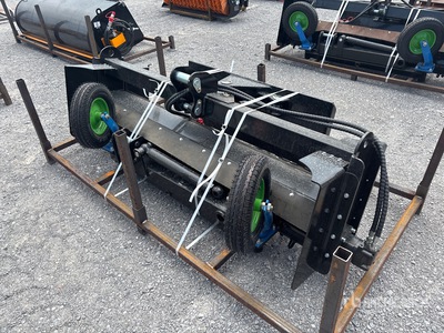 2026 GIYI GY-PR71 71 in Skid Steer Power Rake Accessorio per mini pala (Unused)